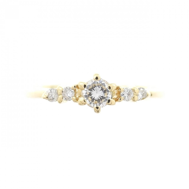 Nhẫn kim cương K18YG 0.22CT - Hàng hiệu chính hãng 849520