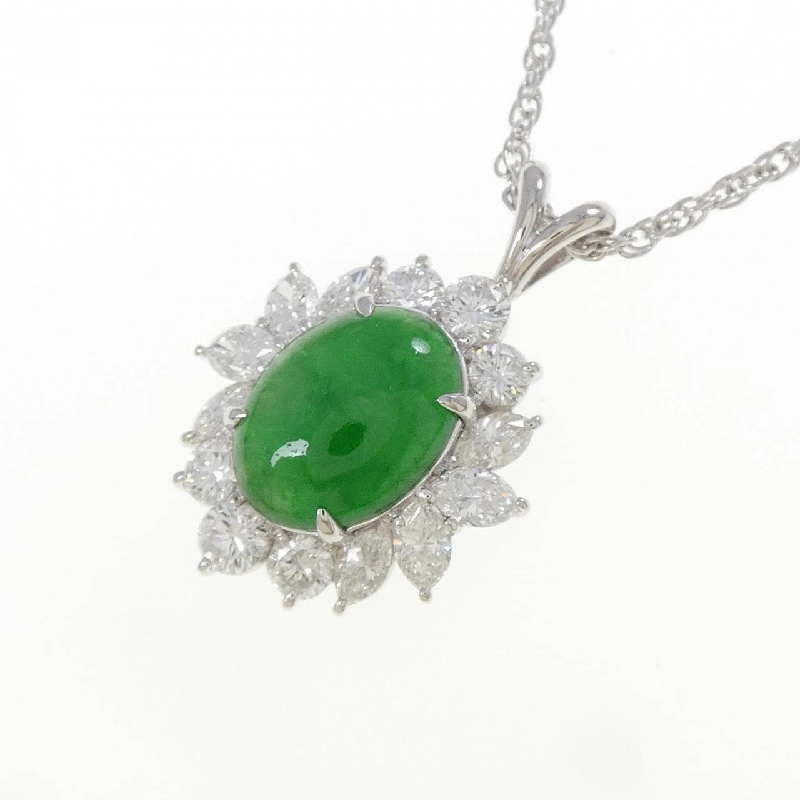 Dây chuyền ngọc bích PT900/PT850 4.88CT - Hàng hiệu Authentic 859209