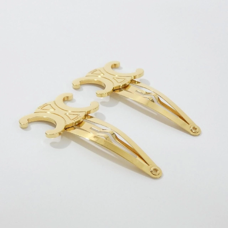 Celine Triomphe Snap Clip 46Z656BSL Kẹp Tóc - Hàng hiệu Chính hãng 772928