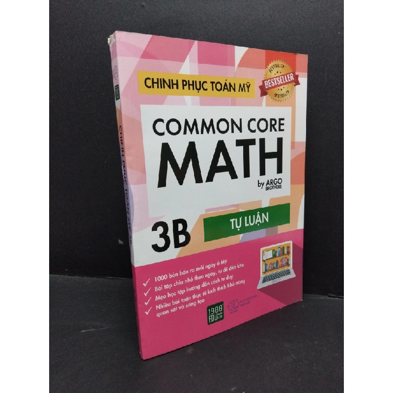 Chinh phục toán Mỹ 3B mới 80% bẩn ố nhẹ 2018 HCM1710 GIÁO TRÌNH, CHUYÊN MÔN 303365