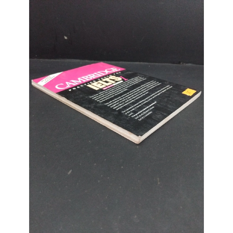 Ielts 1 Practice Tests self-study edition mới 60% bẩn bìa, ố nhẹ, highlight nhiều, chữ viết 2004 HCM2811 Vanessa Jakeman Clare McDowell HỌC NGOẠI NGỮ 917394