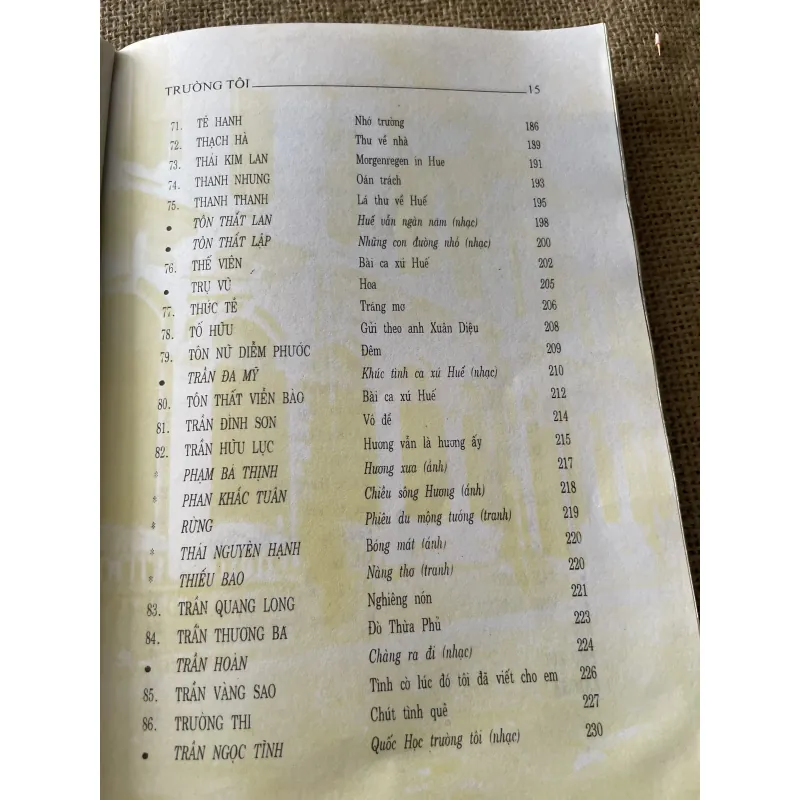 quốc học trường tôi - thơ nhạc hoạ , NXB THUẬN HOÁ 1996  796850