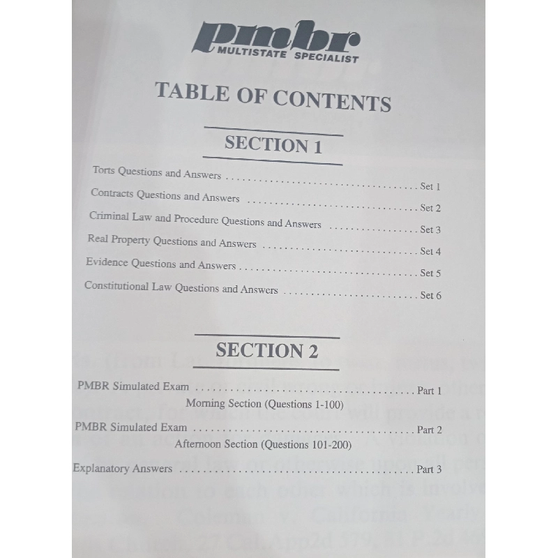 MULTISTATE WORKBOOK 929964