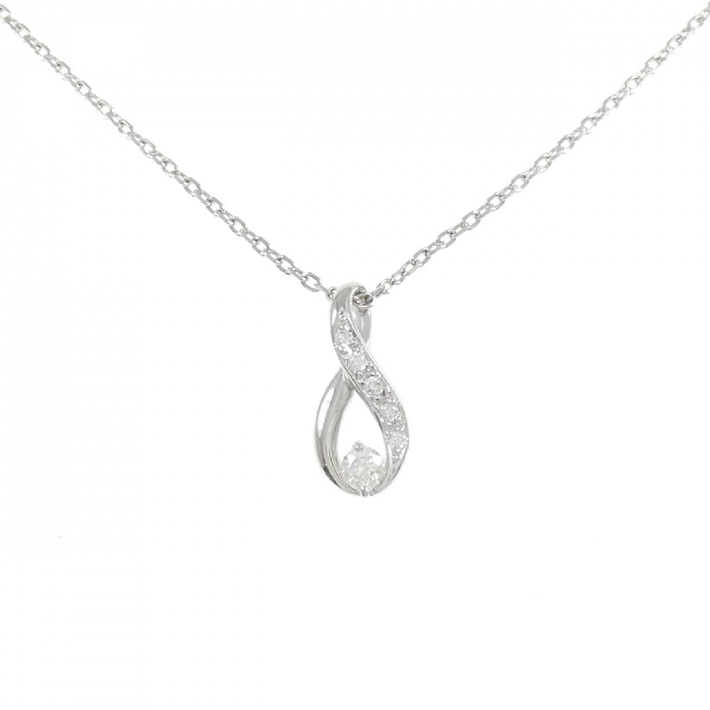 Dây chuyền kim cương PT900/PT850 0.15CT - Hàng hiệu Authentic 859842