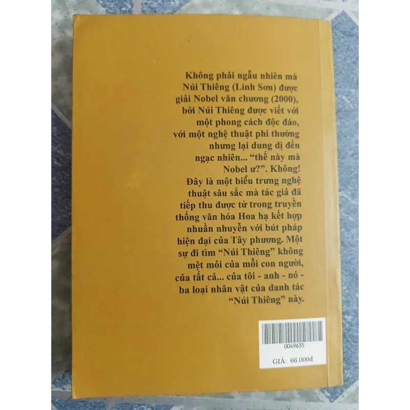 Núi thiêng ( giải Nobel văn chương 2000) - Cao Hành Kiện 558532