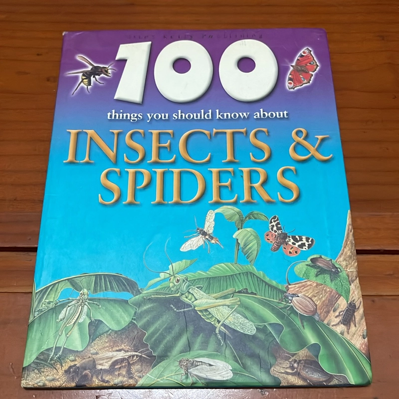 PICTURE BOOK 100 things you should know about insects & spiders 534178