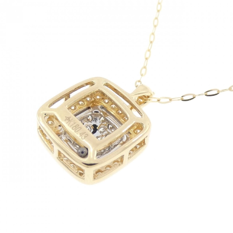 K18YG/K18WG Dây chuyền kim cương 0.43CT - Hàng hiệu Chính hãng 848108