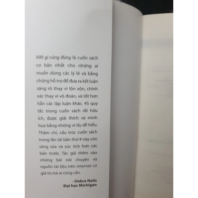 Sách Viết Gì Cũng Đúng (Anthony Weston, Mới 99%) 478461