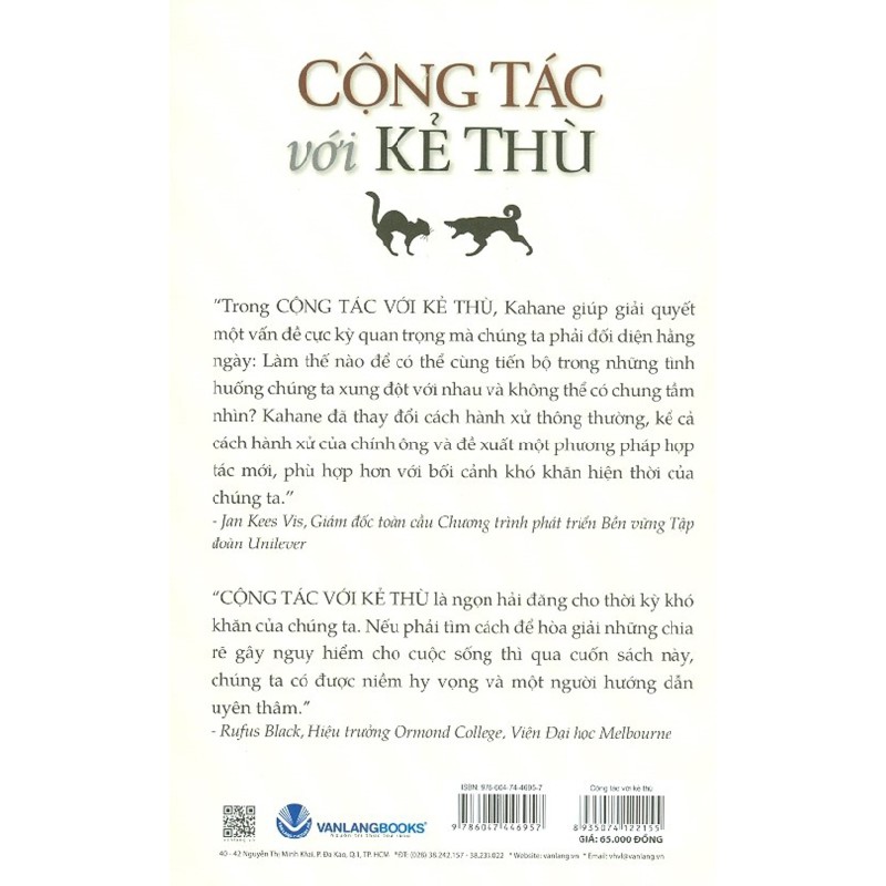 Cộng Tác Với Kẻ Thù - Adam Kahane 160480