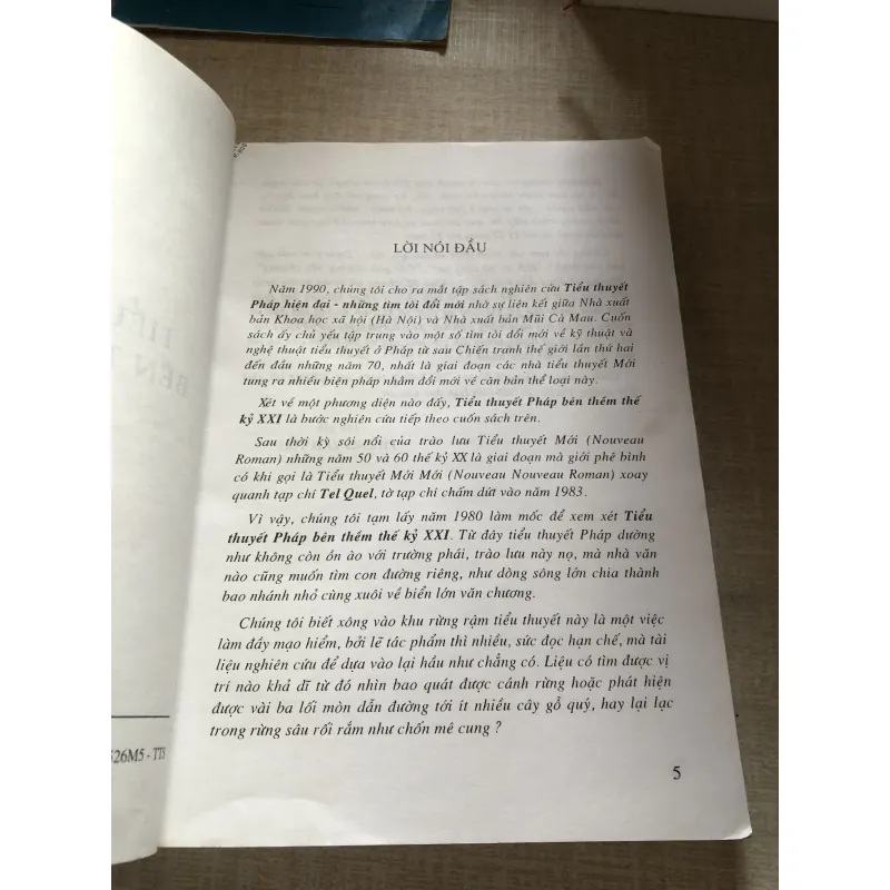 Tiểu thuyết Pháp bên thềm thế kỷ XXI 993269