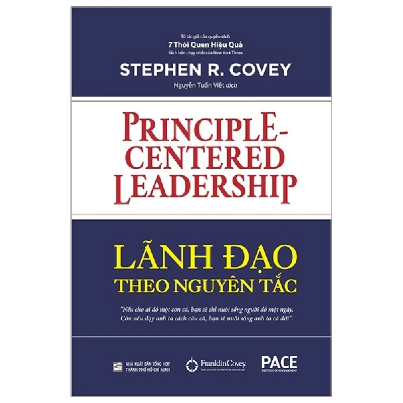 Lãnh Đạo Theo Nguyên Tắc (Bìa Cứng) - Stephen R. Covey (Mới 100%) Quản trị, lãnh đạo, NXB Tổng Hợp TPHCM - SÁCH ĐẠI HỌC 484860