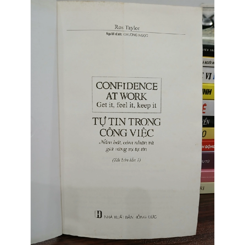 Tự tin trong công việc – Ros Taylor 552013