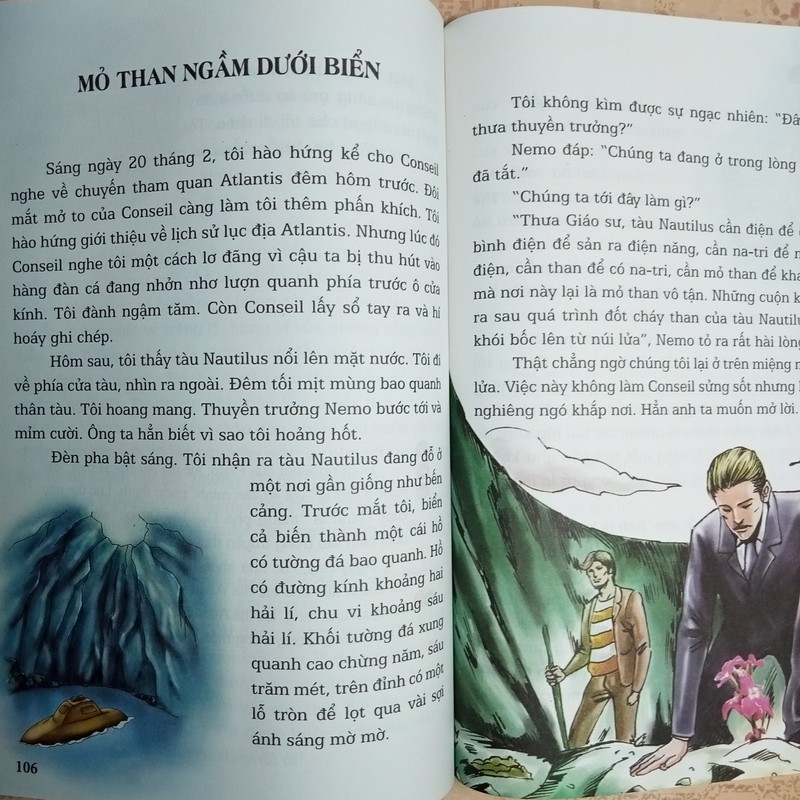 Sách Hai Vạn Dặm Dưới Đáy Biển - Tác giả Jules Verne - Thuộc loại sách Tác phẩm kinh điển 142541