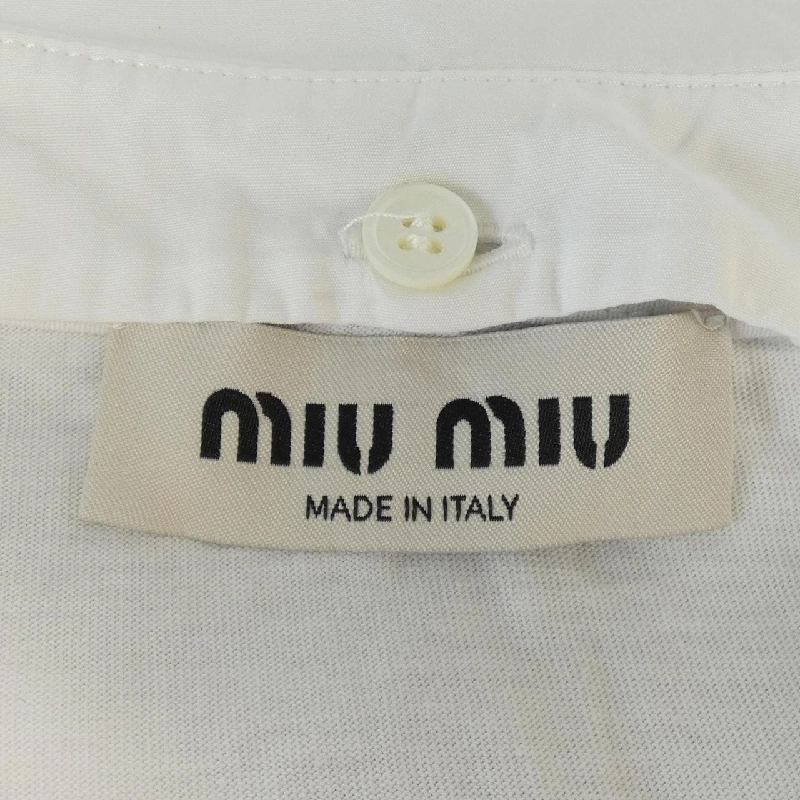 Áo thun MIU MIU MIU MIU logo MJN460 S231 11EC - Hàng hiệu Chính hãng 774578