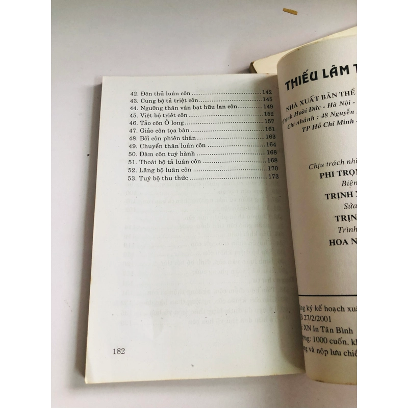 📚 2 CUỐN THIẾU LÂM TÂM TUÝ: TUÝ CÔN & TUÝ KIẾM 542316