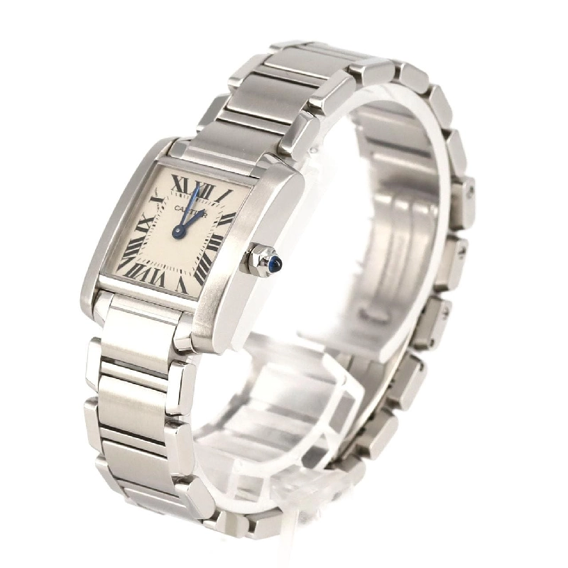 Cartier Tank Française SM W51008Q3 SS Quartz - Hàng hiệu Chính hãng 876718