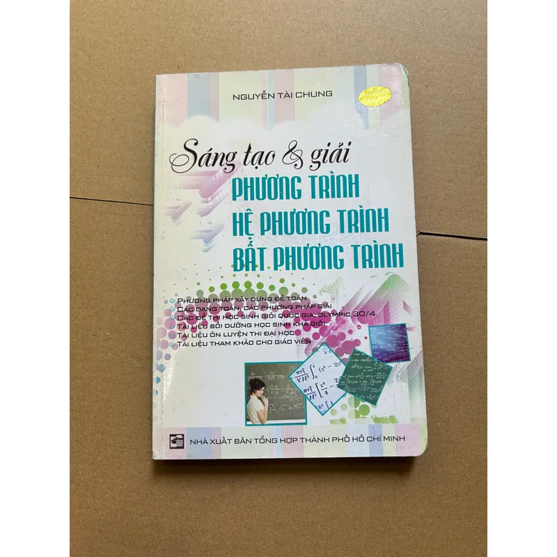 Sáng tạo & giải phương trình, hệ phương trình bất phương trình 596471