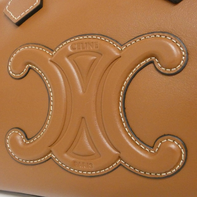 【Sản phẩm mới】Celine Small Boston Cuill Triomphe 113773DU3 Túi Boston 614573