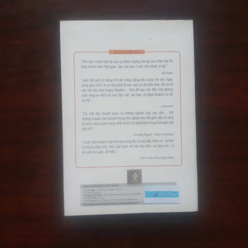 [Sách Kinh Tế] The Great Escape - Cuộc Đào Thoát Vĩ Đại (Angus Deaton) 998107