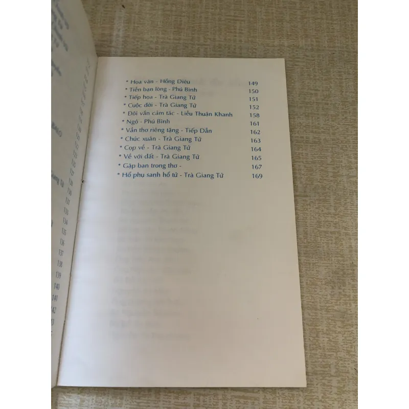 Tạ từ-Thơ của Trà Giang Tử và các thi nhân 969896