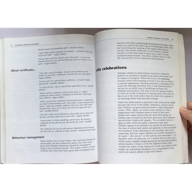 Unlocking Formative Assessment - Sách giáo dục tiểu học 999816