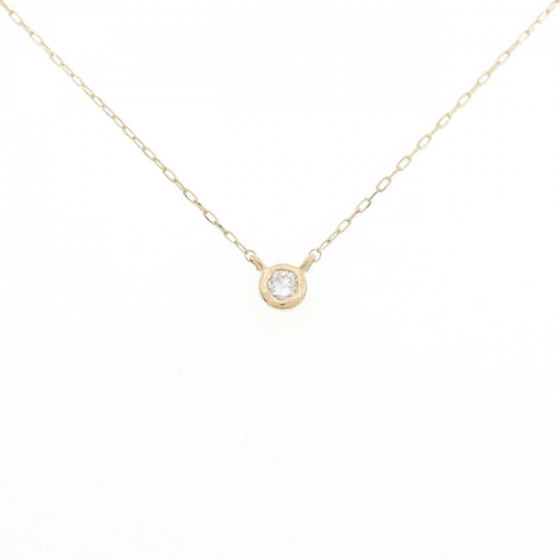 K18YG Dây chuyền kim cương 0.05CT - Hàng hiệu Chính hãng 864865