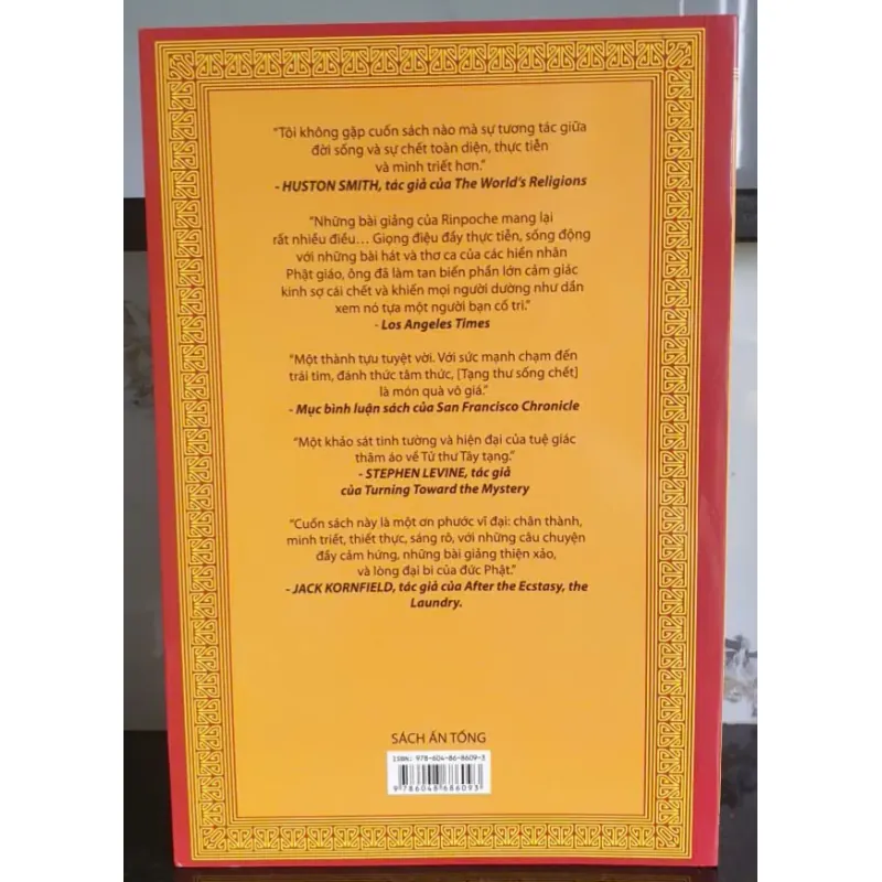 Tạg Thư Sống Chết - Sogyal Rinpoche bản in mới 699061