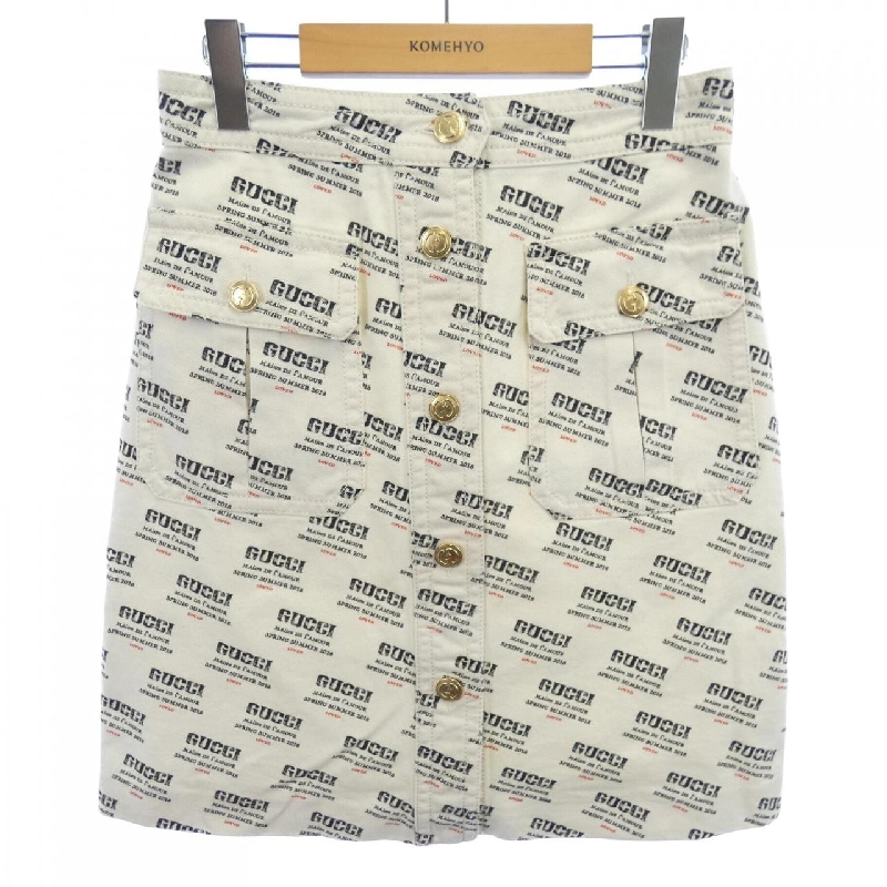 【Mã giảm giá】Gucci GUCCI chân váy 652875