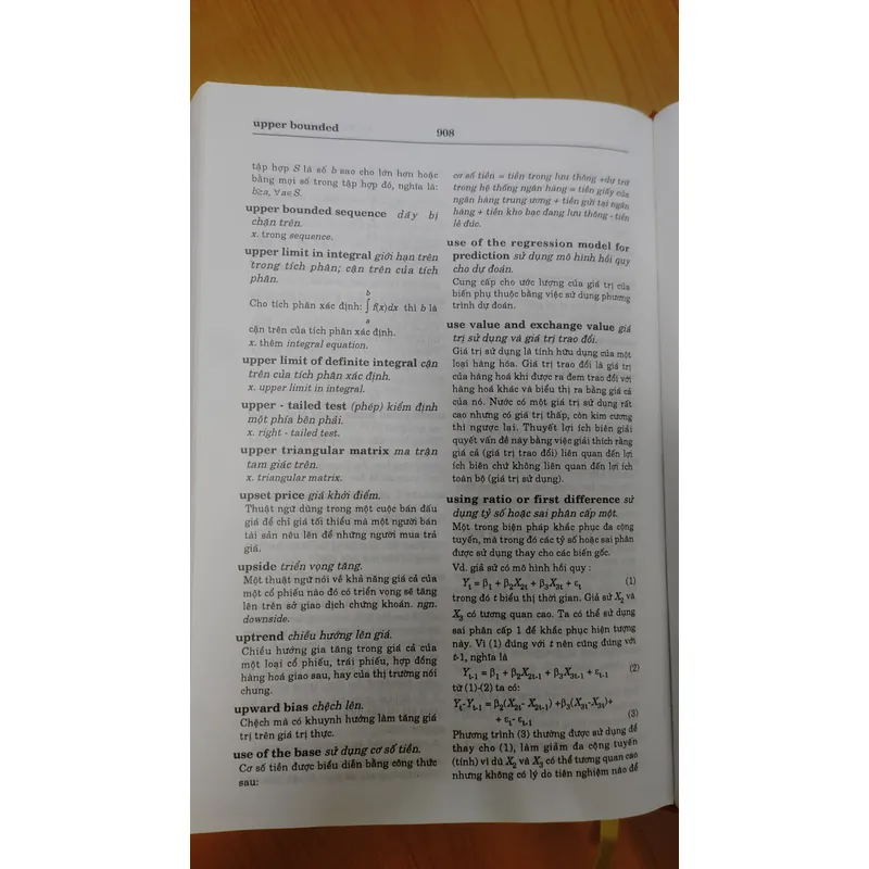TỪ ĐIỂN TOÁN KINH TẾ THỐNG KÊ - KINH TẾ LƯỢNG  675981