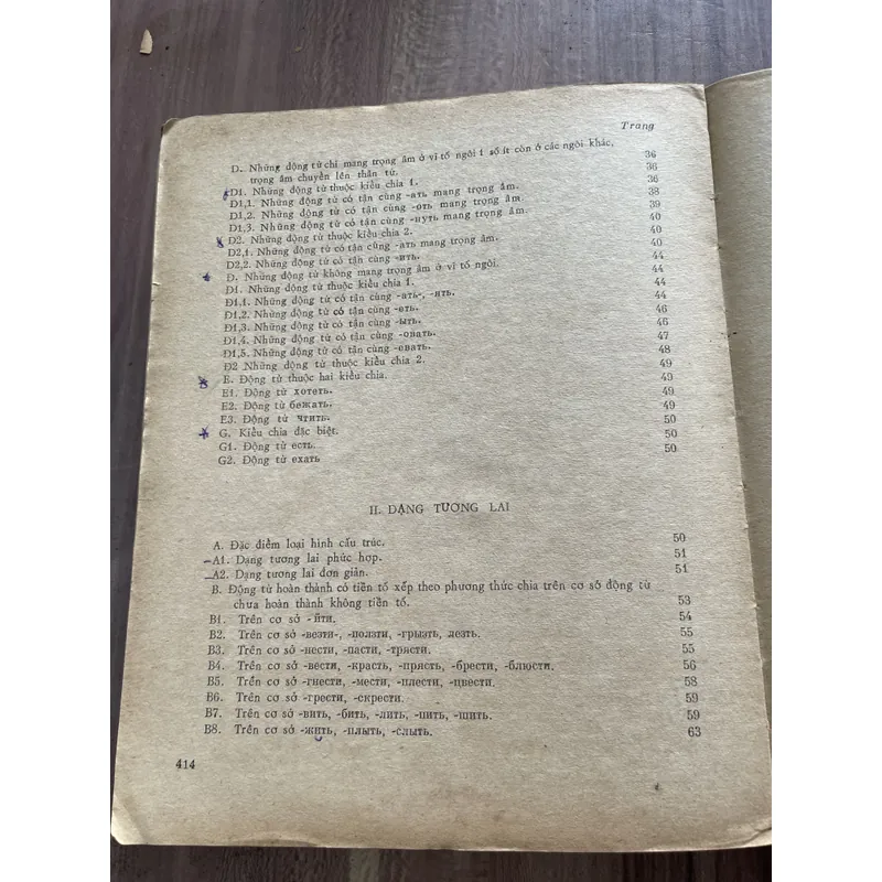 SỬ DỤNG ĐỘNG TỪ TIẾNG NGA - tập 2 - sách khổ lớn - 420 trang  739324