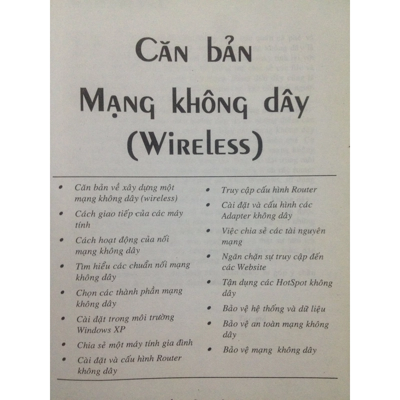 CĂN BẢN MẠNG KHÔNG DÂY(Wireless ) 493371