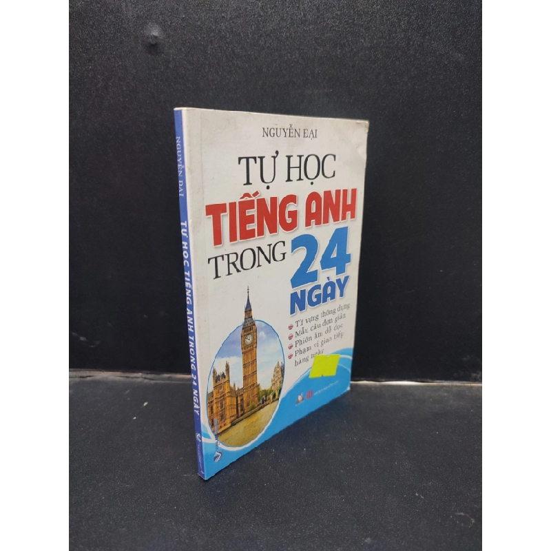 [Phiên Chợ Sách Cũ] Tự học tiếng anh trong 24 ngày Nguyễn Đại 2020 2303 419034