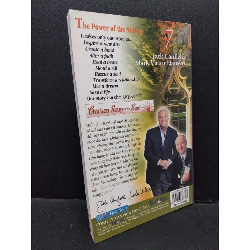 Chicken soup for the College soul 7 Dành cho học sinh sinh viên Jack Canfield, Mark Victor Hansen mới 90% bẩn bìa, ố nhẹ 2006 HCM.ASB3010 448184