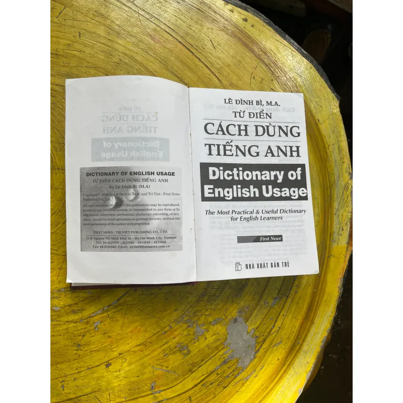 CẨM NANG SỬ DỤNG TỪ & CỤM TỪ ANH NGỮ - LÊ ĐÌNH BÌ, M.A. 730959