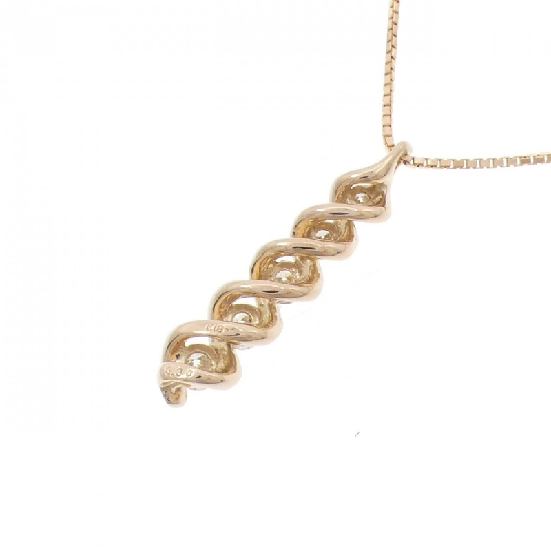 K18PG Dây chuyền kim cương 0.30CT - Hàng hiệu Chính hãng 856864