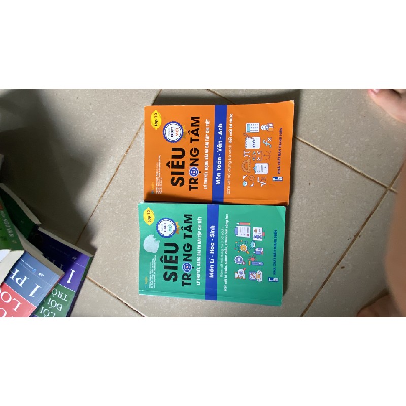 Siêu trọng tâm toán lý hóa văn anh lớp 10 chương trình mới 8274