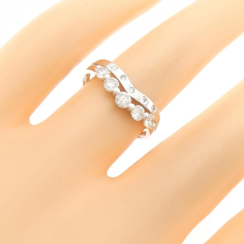 Nhẫn kim cương K18WG 0.50CT 669278