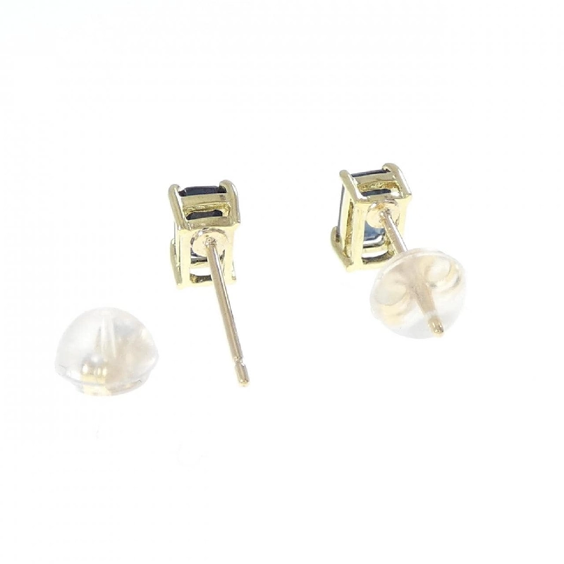 K18YG Sapphire Bông tai - Hàng hiệu Chính hãng 866479