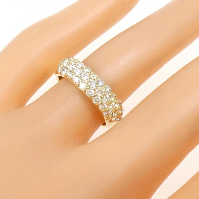 Nhẫn kim cương Pavé K18YG 1.00CT - Hàng hiệu Chính hãng 852714