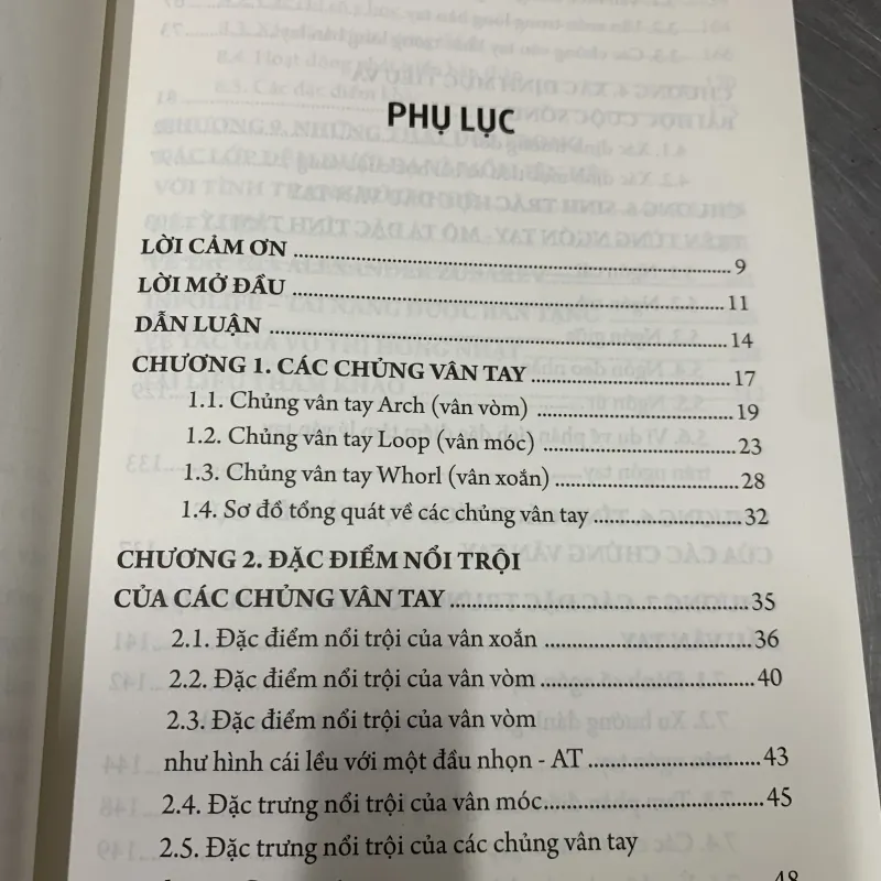 Infolife những khả năng thiên bẩm. Sinh trắc dấu vân tay   776221