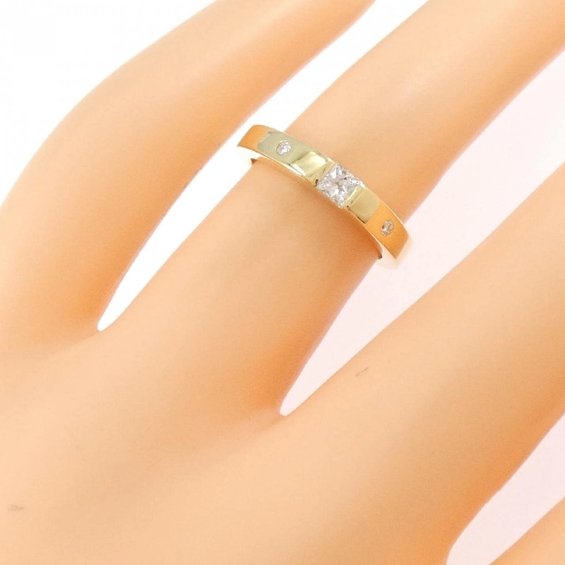 Nhẫn kim cương K18YG 0.13CT - Hàng hiệu Authentic 847198