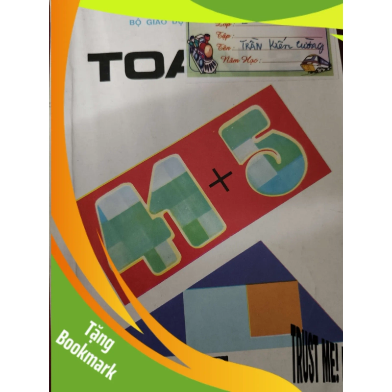 (TẶNG BOOKMARK) Toán lớp 2 GIÁO KHOA RBK0810 954159