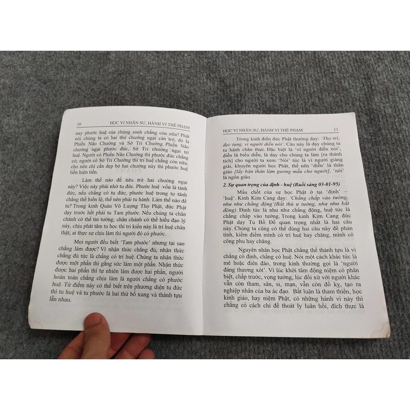 HỌC VI NHÂN SƯ HÀNH VI THẾ PHẠM 494892