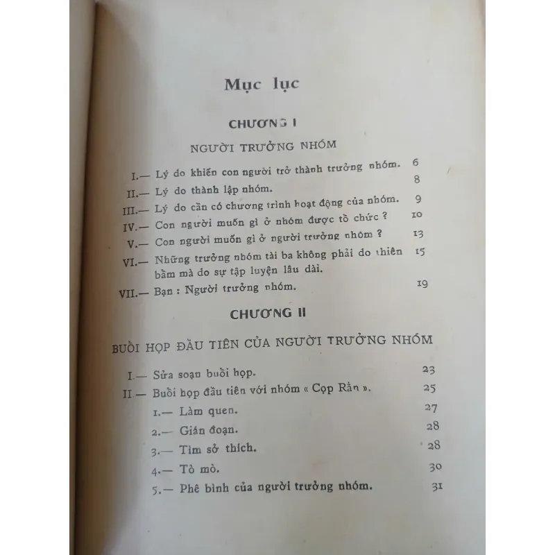 VÀI ĐIỀU CHỈ DẪN TRƯỞNG NHÓM - Người dịch: Vũ Thị Kim Lan 757756