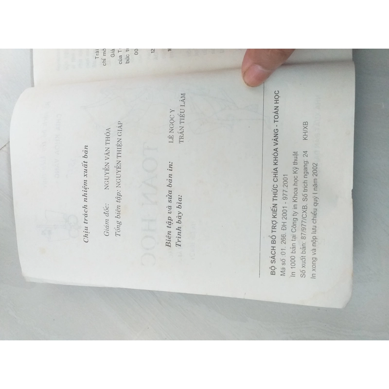 TOÁN HỌC, CHÌA KHÓA VÀNG 546068