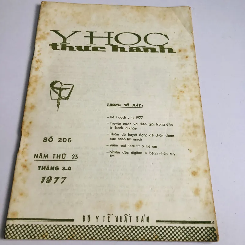 5 CUỐN BÁO Y HỌC THỰC HÀNH - DƯỢC HỌC  700899