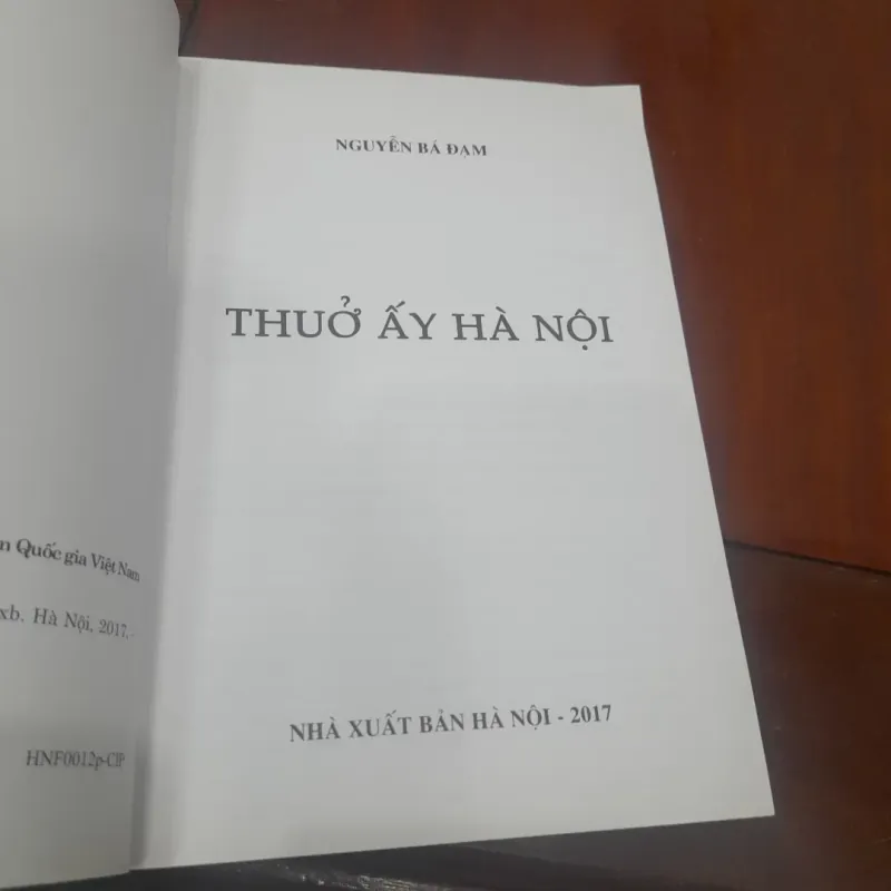 Nguyễn Bá Đạm - THUỞ ẤY HÀ NỘI 762106