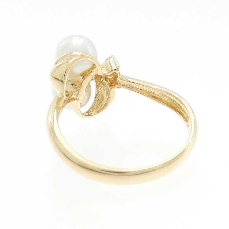 Nhẫn ngọc trai Akoya K18YG 671440