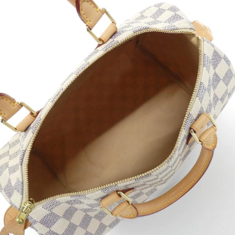 Túi xách Boston Louis Vuitton Damier Azur Speedy 30cm N41533 614600