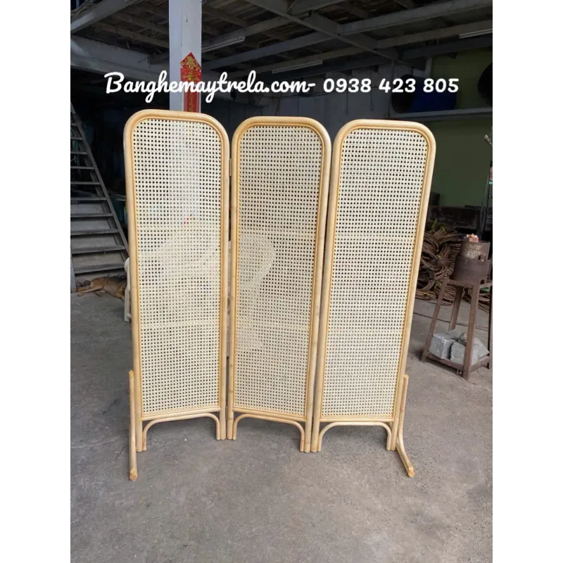 Bình phong mây tự nhiên lưới mắt cáo giá rẻ 599729